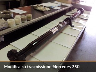 Modifica su trasmissione Mercedes 250